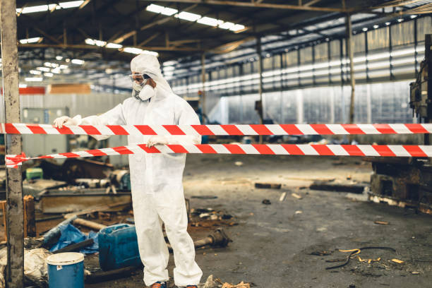 Professional Hoarding Cleanup technician working in Humboldt, NE